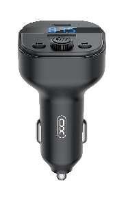 BCC18 Smart Bluetooth MP3 Car Charger Type-C 3A Black