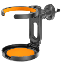 C307 Car Cup Holder for Air Vent black+orange